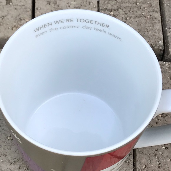 Starbucks When We’re Together Christmas Holiday Snowman Coffee Mug / Cup - Picture 4 of 6